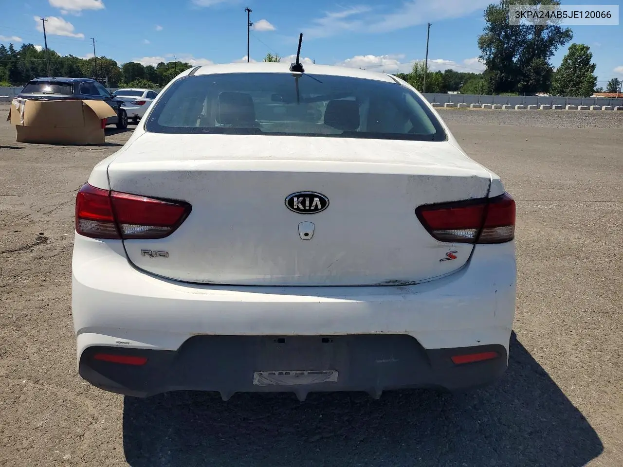 2018 Kia Rio S VIN: 3KPA24AB5JE120066 Lot: 60269956
