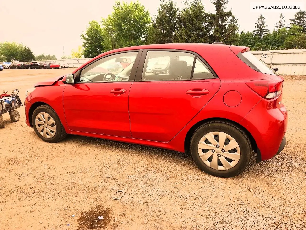 2018 Kia Rio 5-Door Lx VIN: 3KPA25AB2JE032002 Lot: 60524226