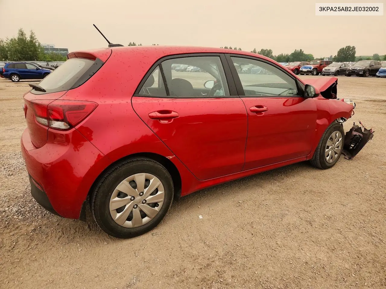 2018 Kia Rio 5-Door Lx VIN: 3KPA25AB2JE032002 Lot: 60524226