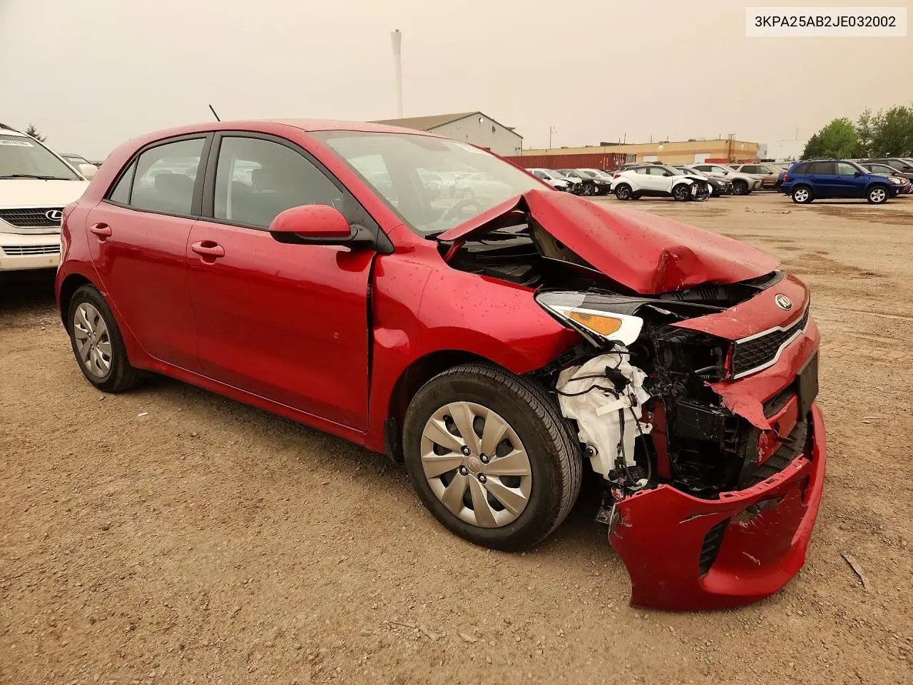 2018 Kia Rio 5-Door Lx VIN: 3KPA25AB2JE032002 Lot: 60524226