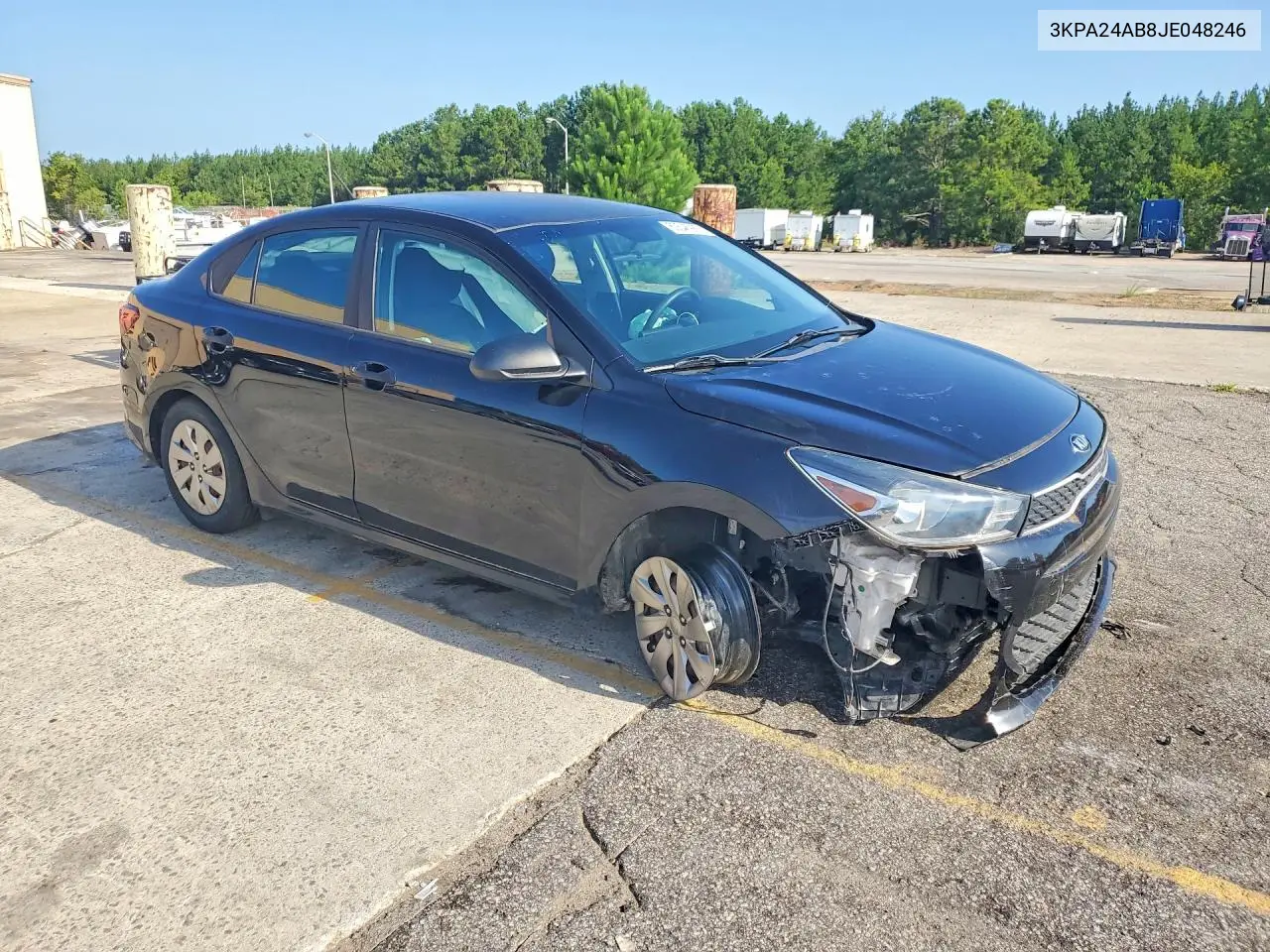 2018 Kia Rio Lx/S VIN: 3KPA24AB8JE048246 Lot: 60546986