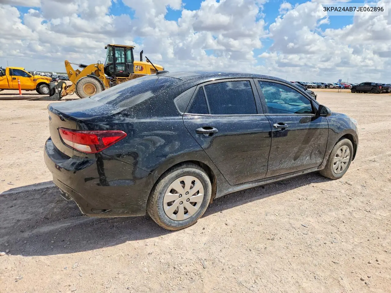 2018 Kia Rio Lx VIN: 3KPA24AB7JE062896 Lot: 61233726