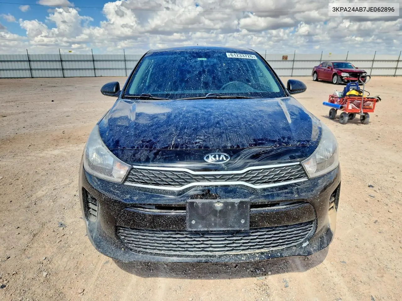 2018 Kia Rio Lx VIN: 3KPA24AB7JE062896 Lot: 61233726