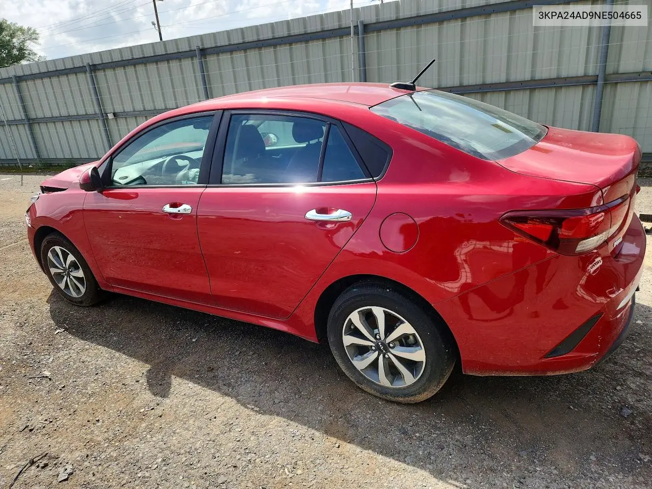 2018 Kia Rio S VIN: 3KPA24AD9NE504665 Lot: 61855706