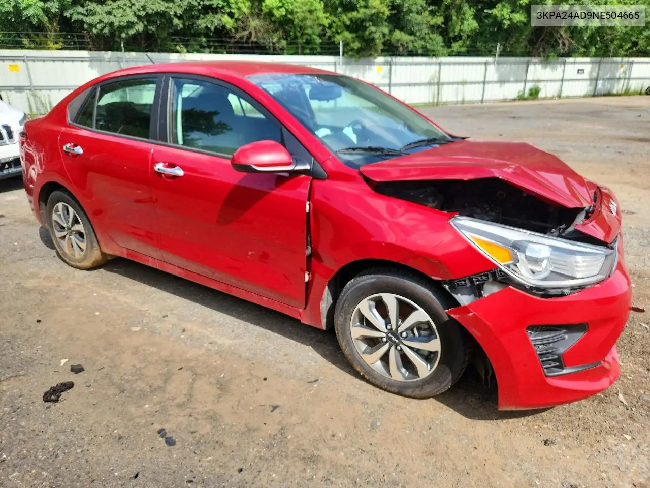 2018 Kia Rio S VIN: 3KPA24AD9NE504665 Lot: 61855706