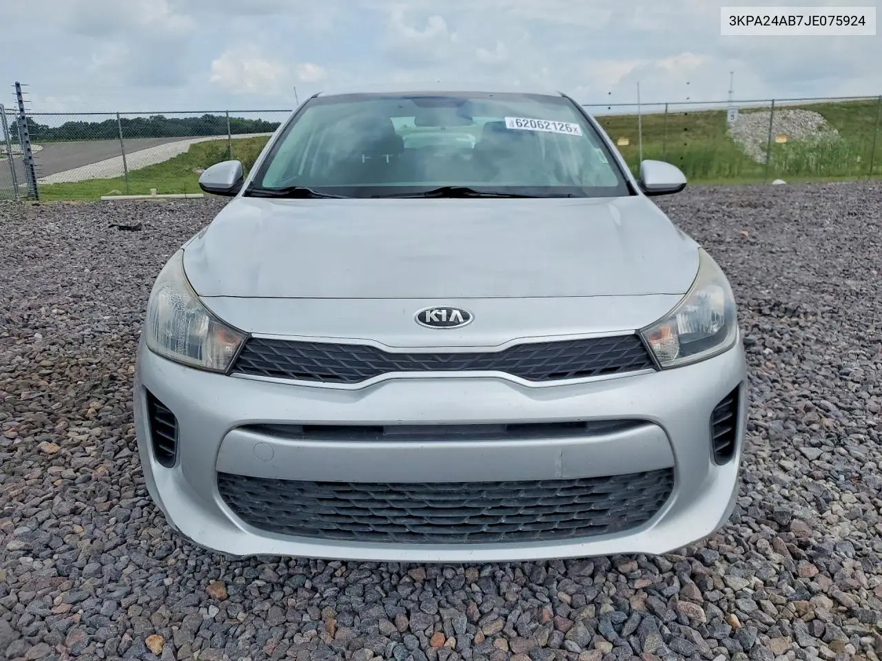 2018 Kia Rio S VIN: 3KPA24AB7JE075924 Lot: 62062126