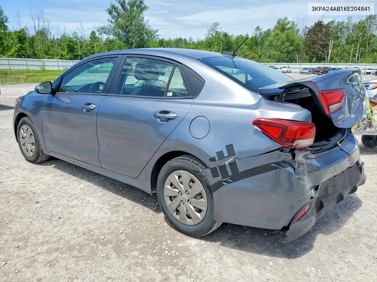 2019 Kia Rio S VIN: 3KPA24AB1KE204841 Lot: 56754516