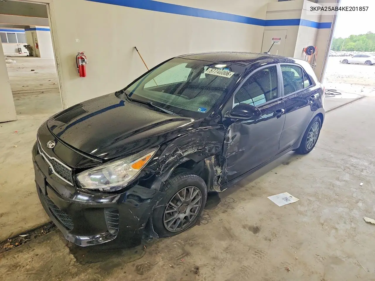 2019 Kia Rio S VIN: 3KPA25AB4KE201857 Lot: 57746006