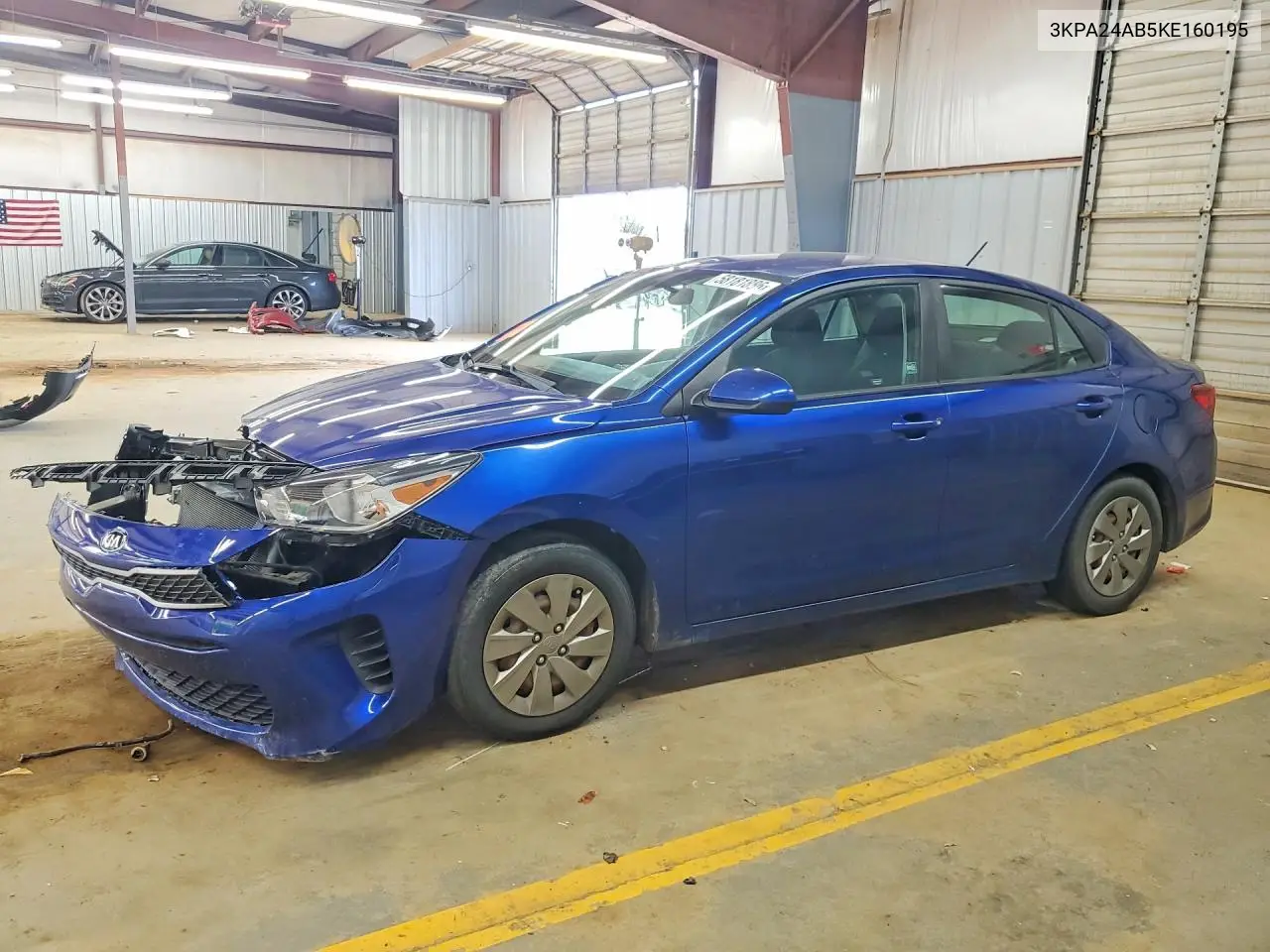 2019 Kia Rio S VIN: 3KPA24AB5KE160195 Lot: 58181886