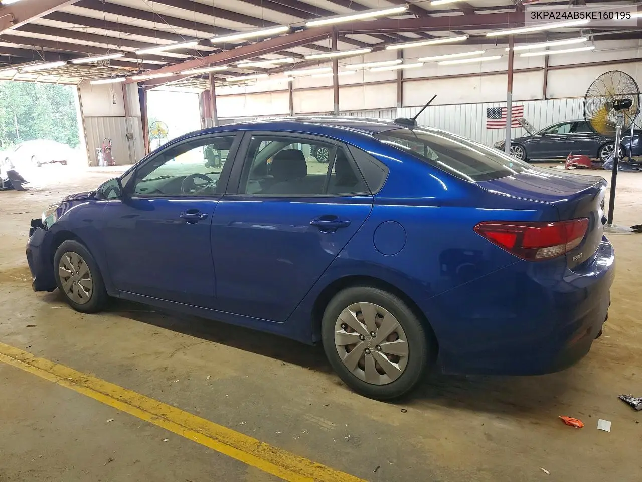 2019 Kia Rio S VIN: 3KPA24AB5KE160195 Lot: 58181886