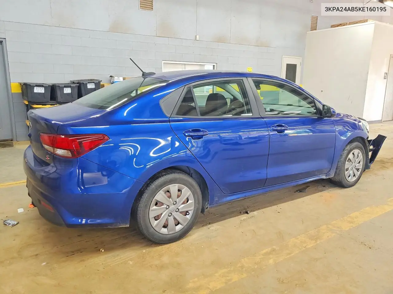 2019 Kia Rio S VIN: 3KPA24AB5KE160195 Lot: 58181886