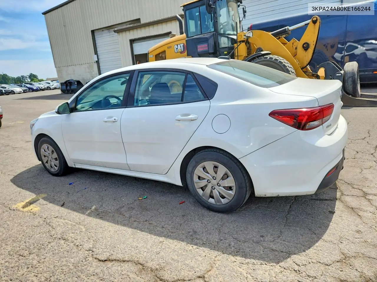 2019 Kia Rio S VIN: 3KPA24AB0KE166244 Lot: 58476016