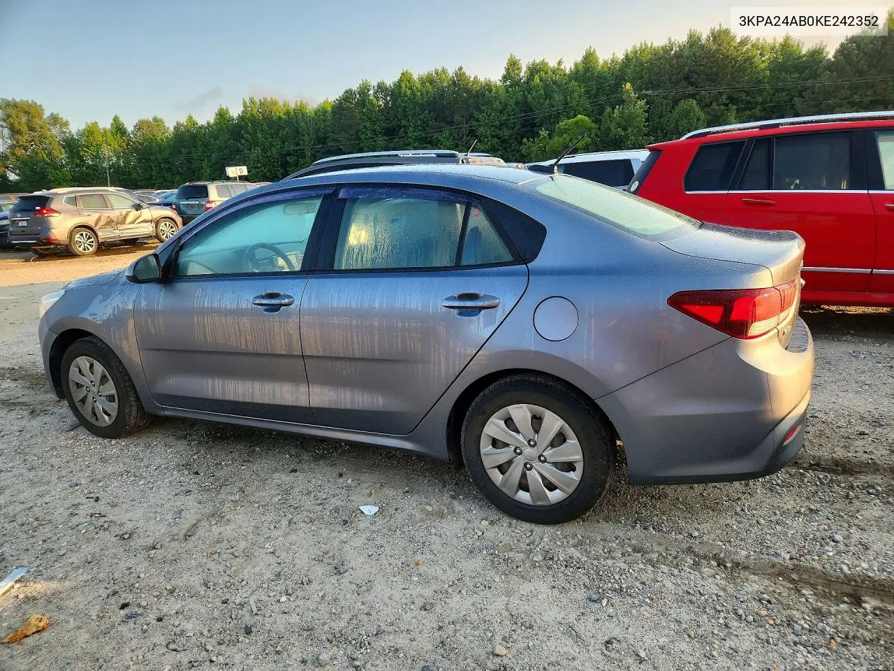 2019 Kia Rio S VIN: 3KPA24AB0KE242352 Lot: 58926866