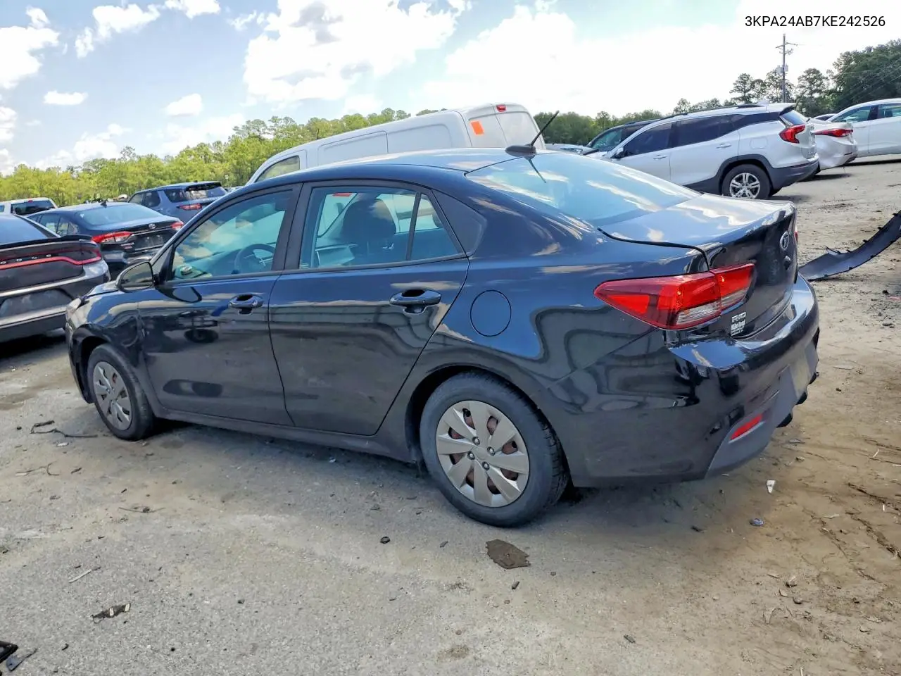 2019 Kia Rio S VIN: 3KPA24AB7KE242526 Lot: 60033796