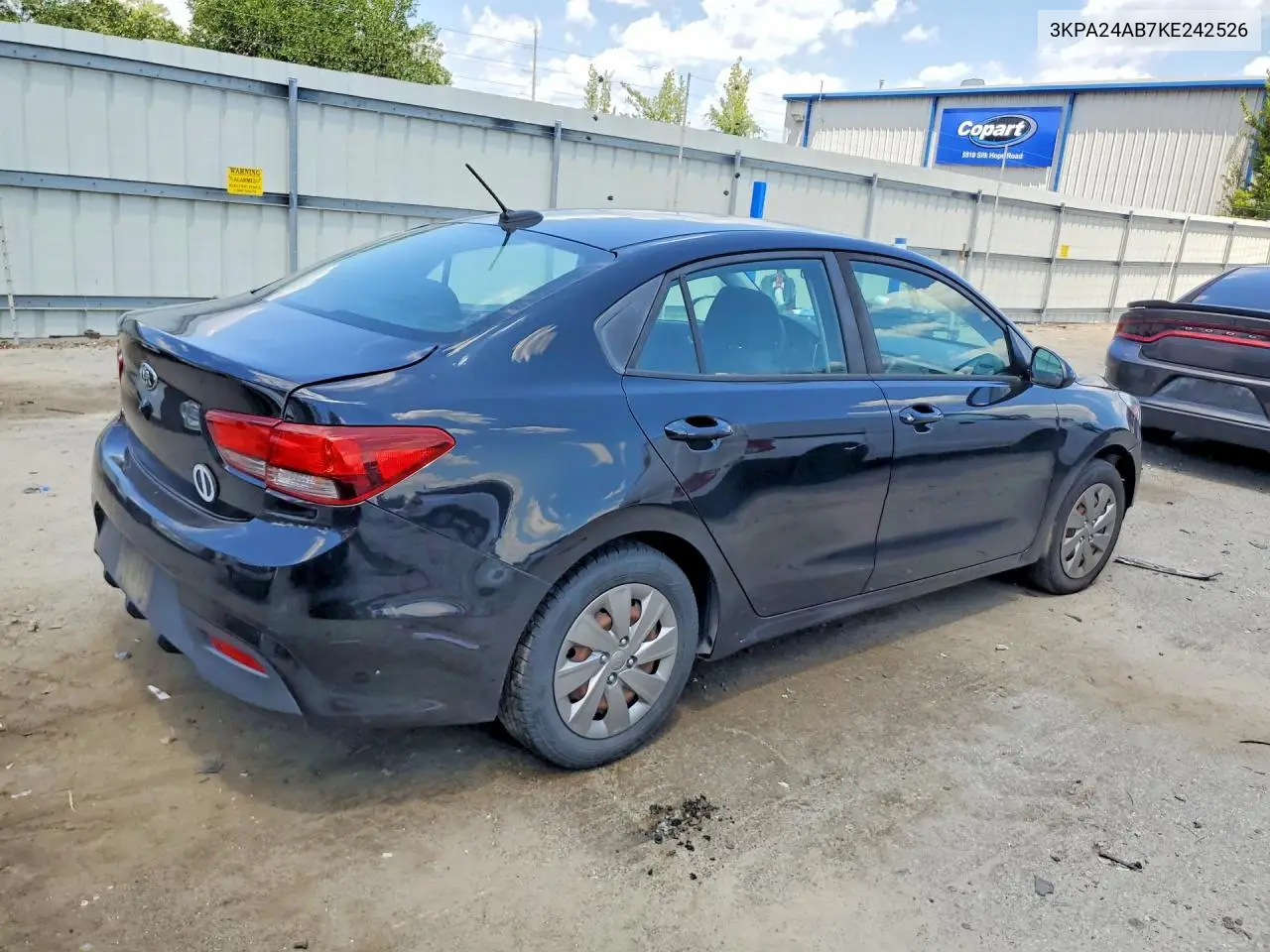2019 Kia Rio S VIN: 3KPA24AB7KE242526 Lot: 60033796