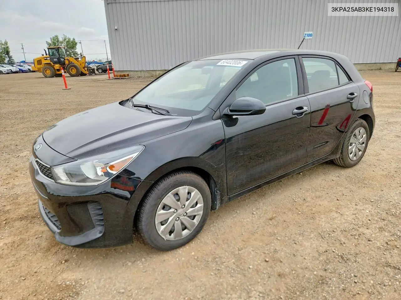 2019 Kia Rio S VIN: 3KPA25AB3KE194318 Lot: 60402006