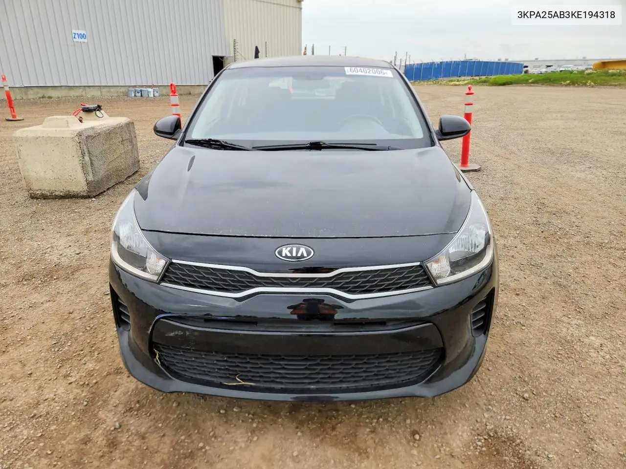 2019 Kia Rio S VIN: 3KPA25AB3KE194318 Lot: 60402006