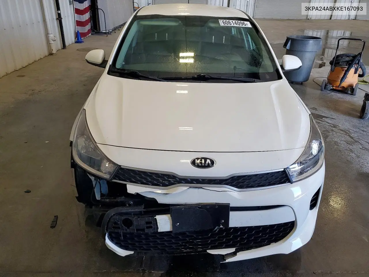 2019 Kia Rio S VIN: 3KPA24ABXKE167093 Lot: 60614096