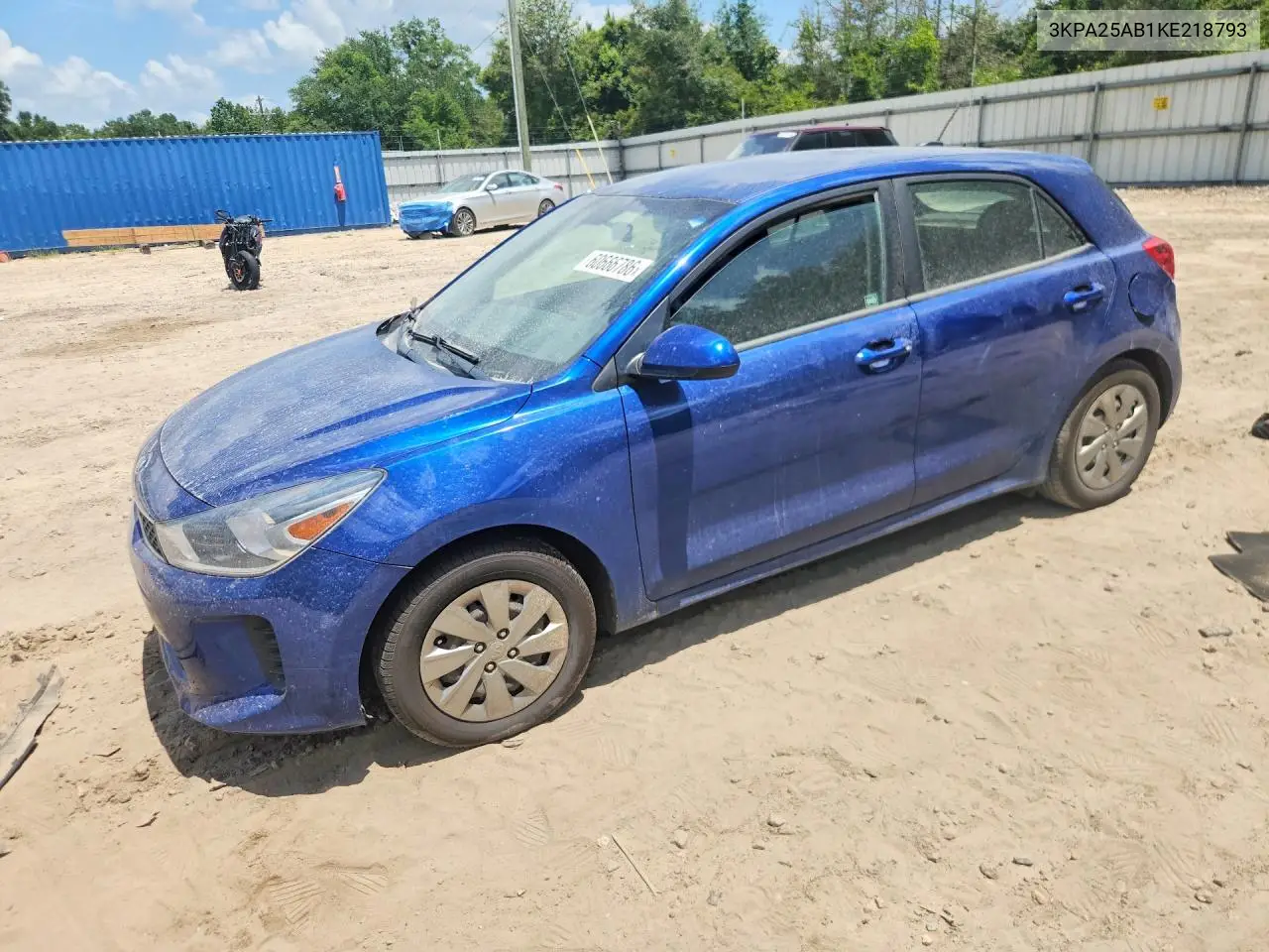 2019 Kia Rio S VIN: 3KPA25AB1KE218793 Lot: 60666786