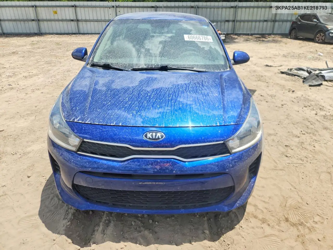 2019 Kia Rio S VIN: 3KPA25AB1KE218793 Lot: 60666786