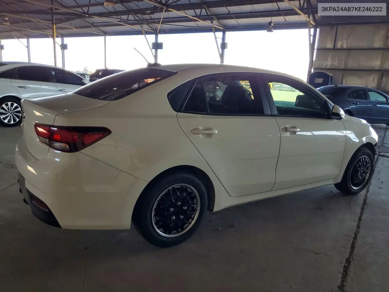 2019 Kia Rio S VIN: 3KPA24AB7KE246222 Lot: 61205906