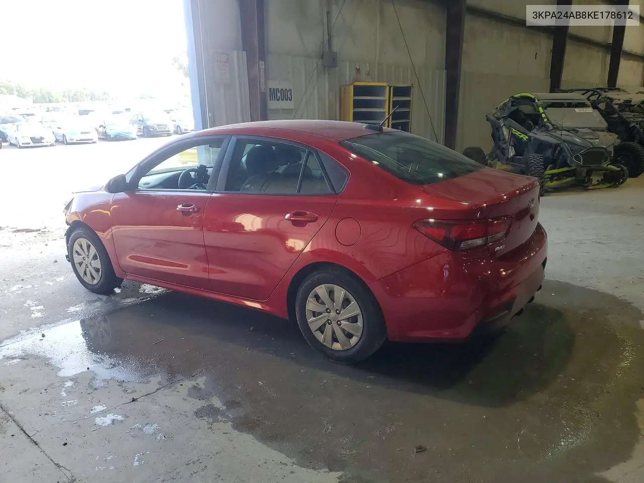 2019 Kia Rio S VIN: 3KPA24AB8KE178612 Lot: 61369096