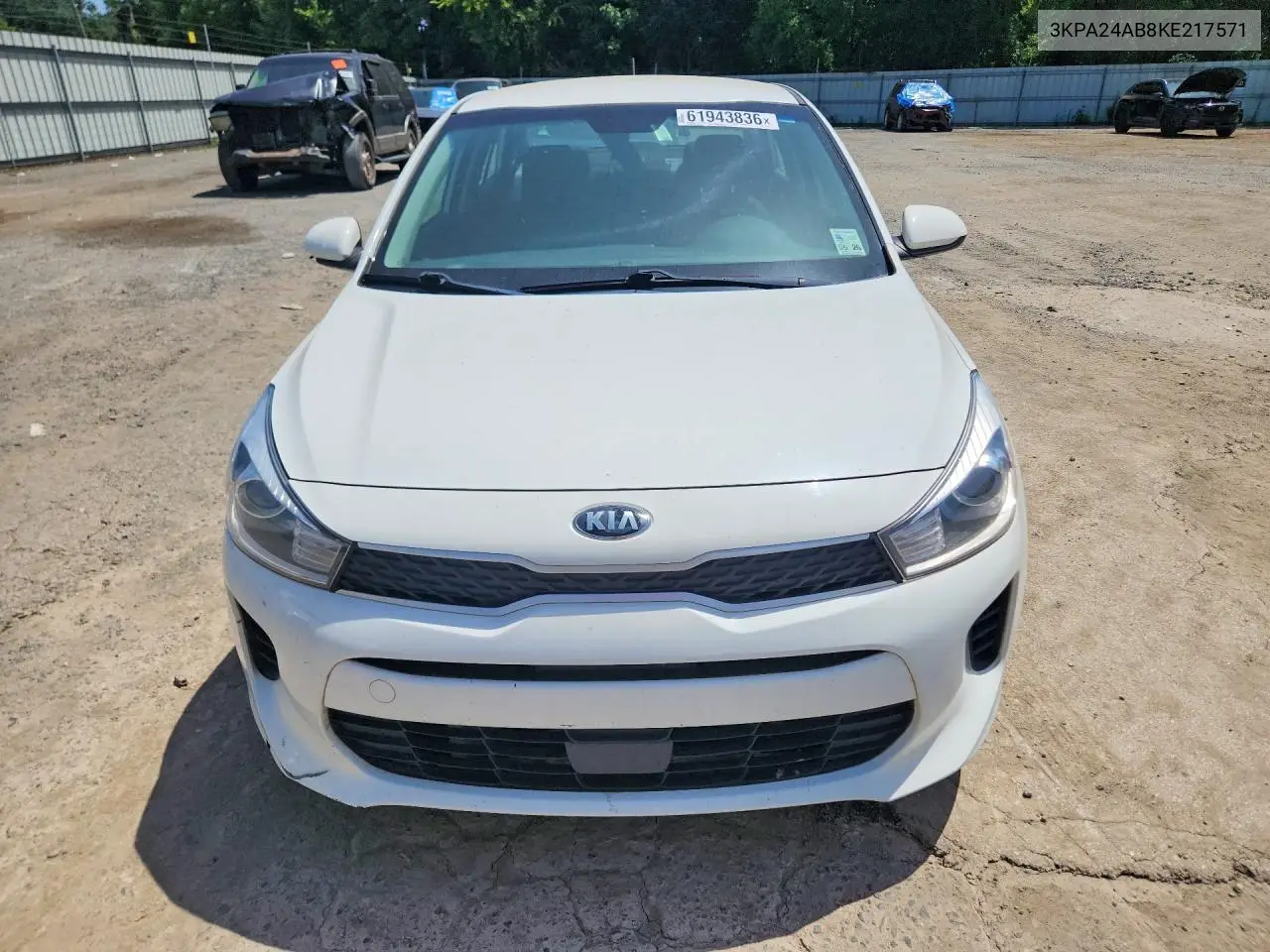 2019 Kia Rio S VIN: 3KPA24AB8KE217571 Lot: 61943836