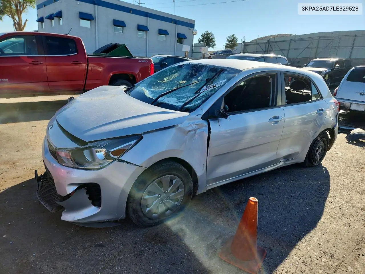 2020 Kia Rio 5-Door S VIN: 3KPA25AD7LE329528 Lot: 59381966
