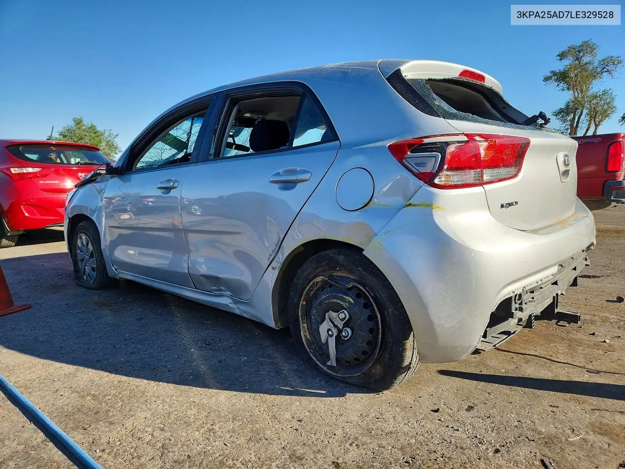 2020 Kia Rio 5-Door S VIN: 3KPA25AD7LE329528 Lot: 59381966