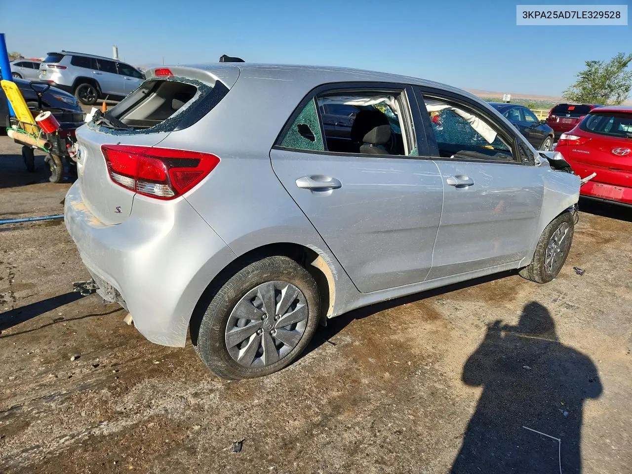 2020 Kia Rio 5-Door S VIN: 3KPA25AD7LE329528 Lot: 59381966