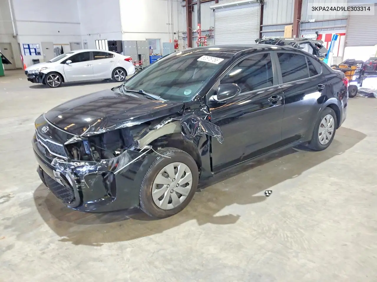 2020 Kia Rio S VIN: 3KPA24AD9LE303314 Lot: 60678786