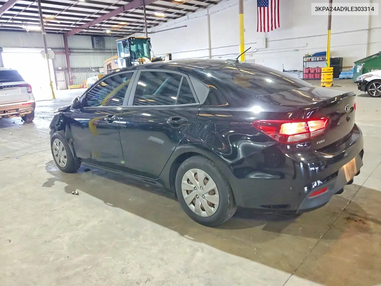 2020 Kia Rio S VIN: 3KPA24AD9LE303314 Lot: 60678786