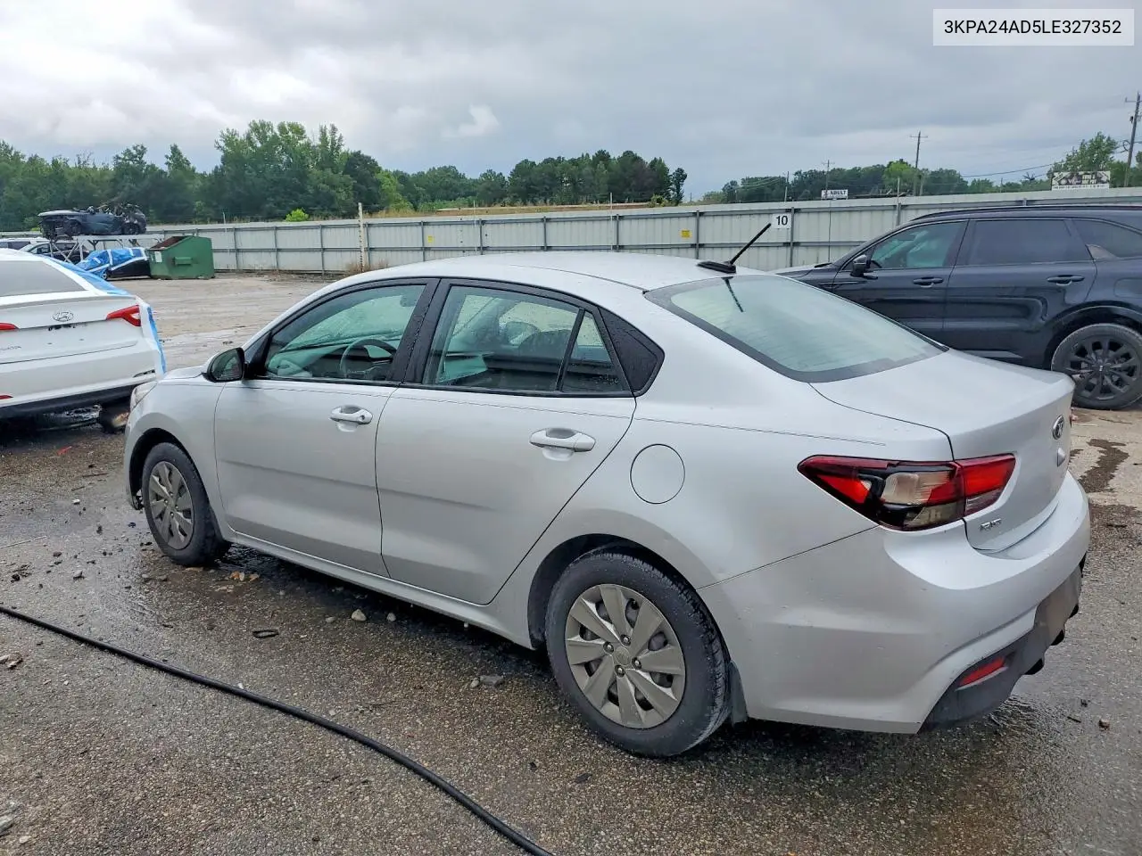 2020 Kia Rio Lx VIN: 3KPA24AD5LE327352 Lot: 61034496