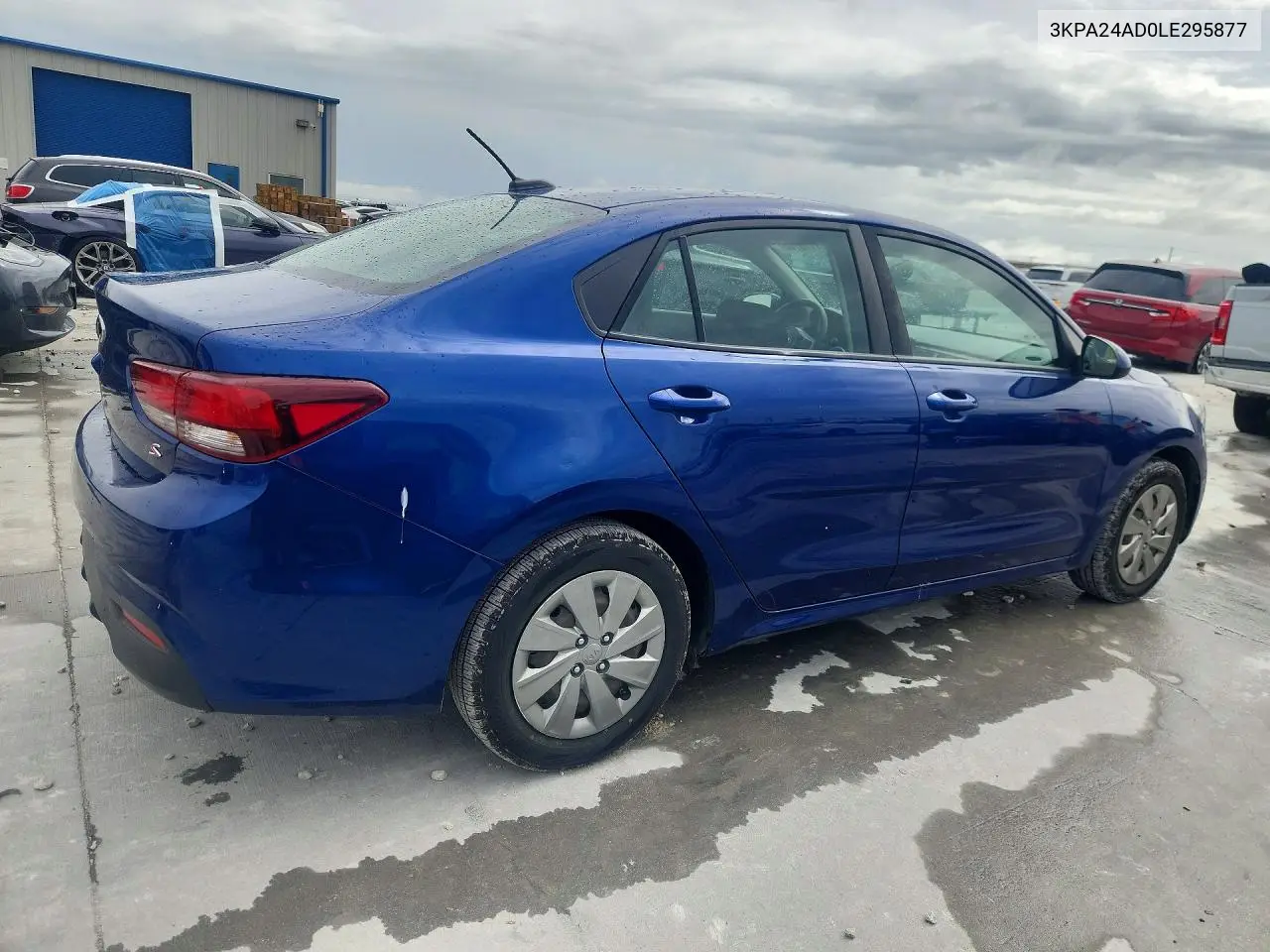 2020 Kia Rio S VIN: 3KPA24AD0LE295877 Lot: 61115706
