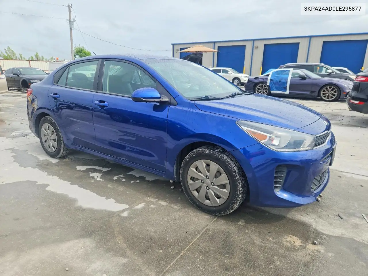 2020 Kia Rio S VIN: 3KPA24AD0LE295877 Lot: 61115706