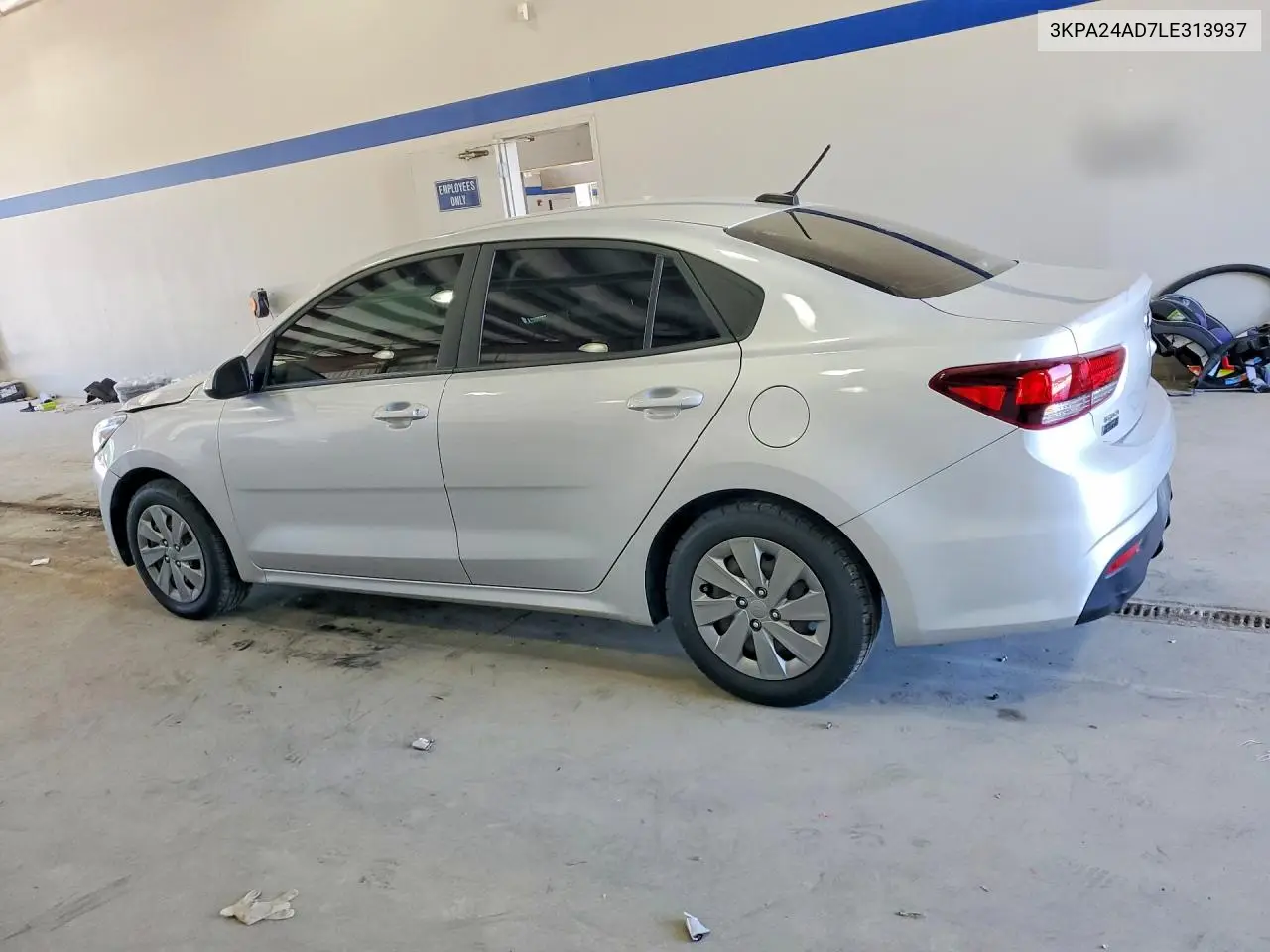 2020 Kia Rio S VIN: 3KPA24AD7LE313937 Lot: 61178356