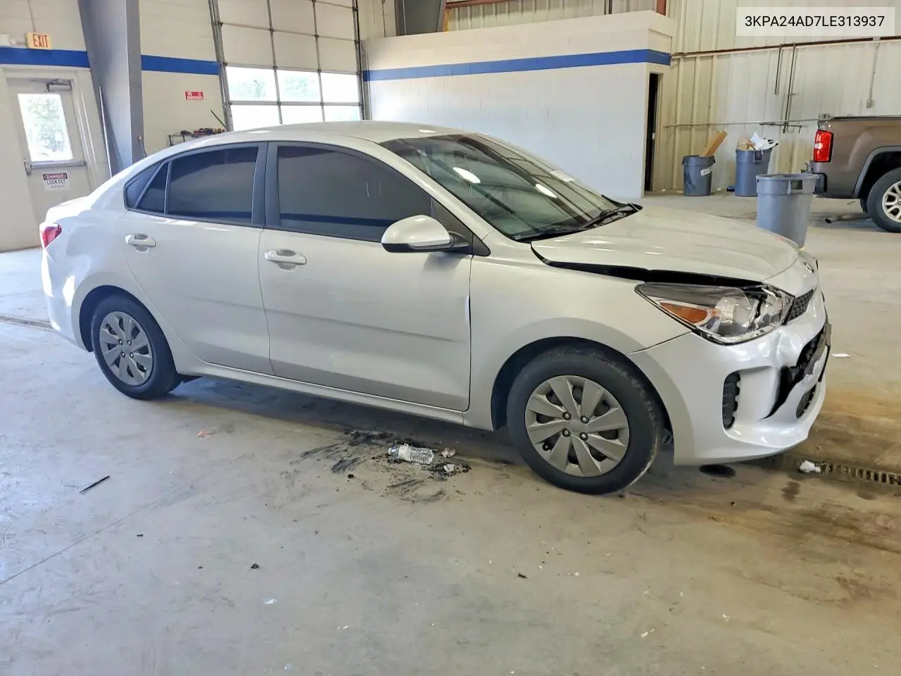 2020 Kia Rio S VIN: 3KPA24AD7LE313937 Lot: 61178356
