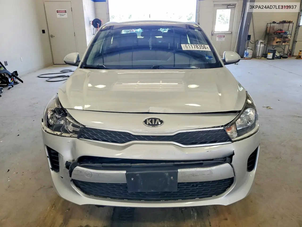 2020 Kia Rio S VIN: 3KPA24AD7LE313937 Lot: 61178356