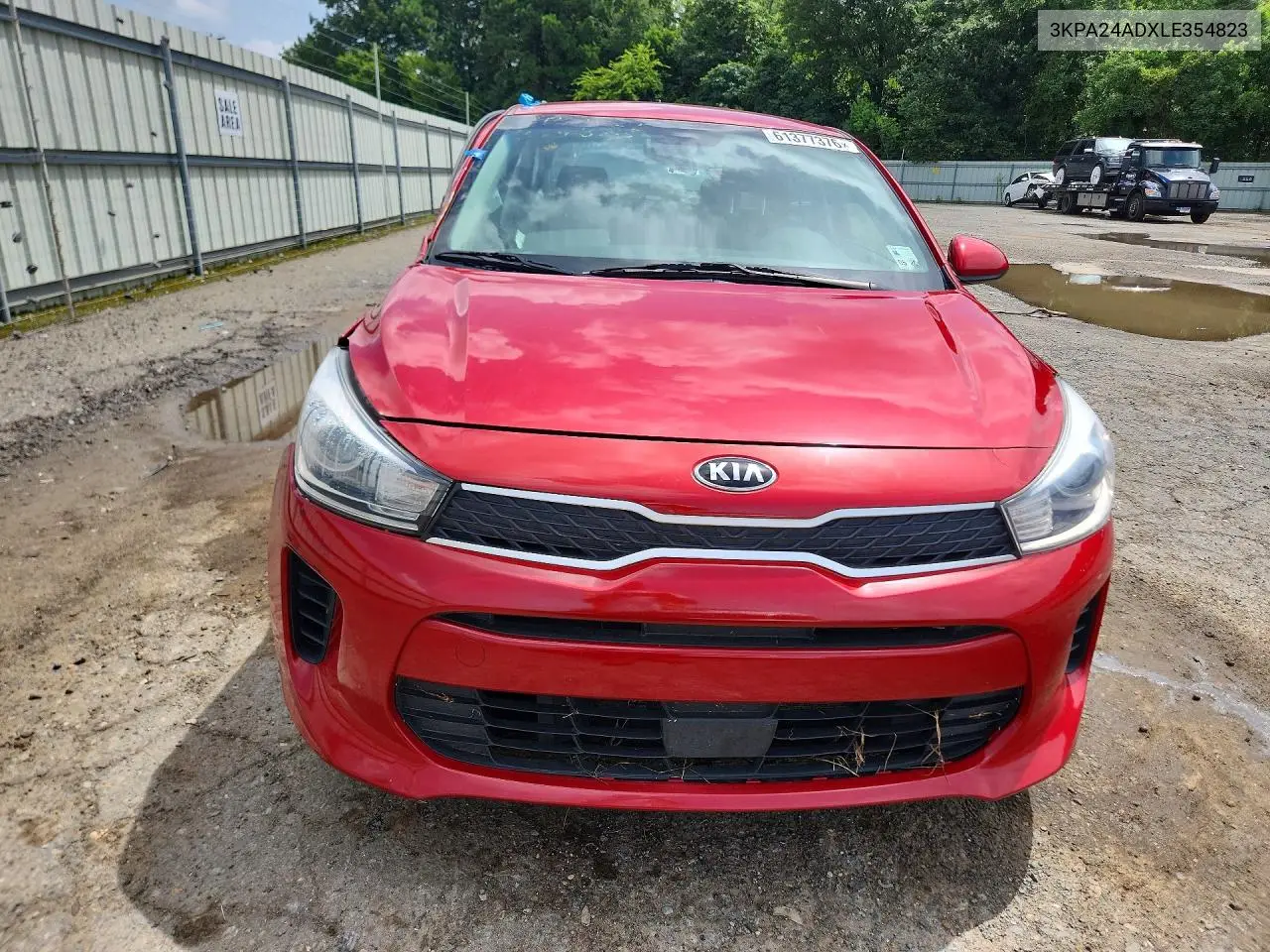 2020 Kia Rio S VIN: 3KPA24ADXLE354823 Lot: 61377376