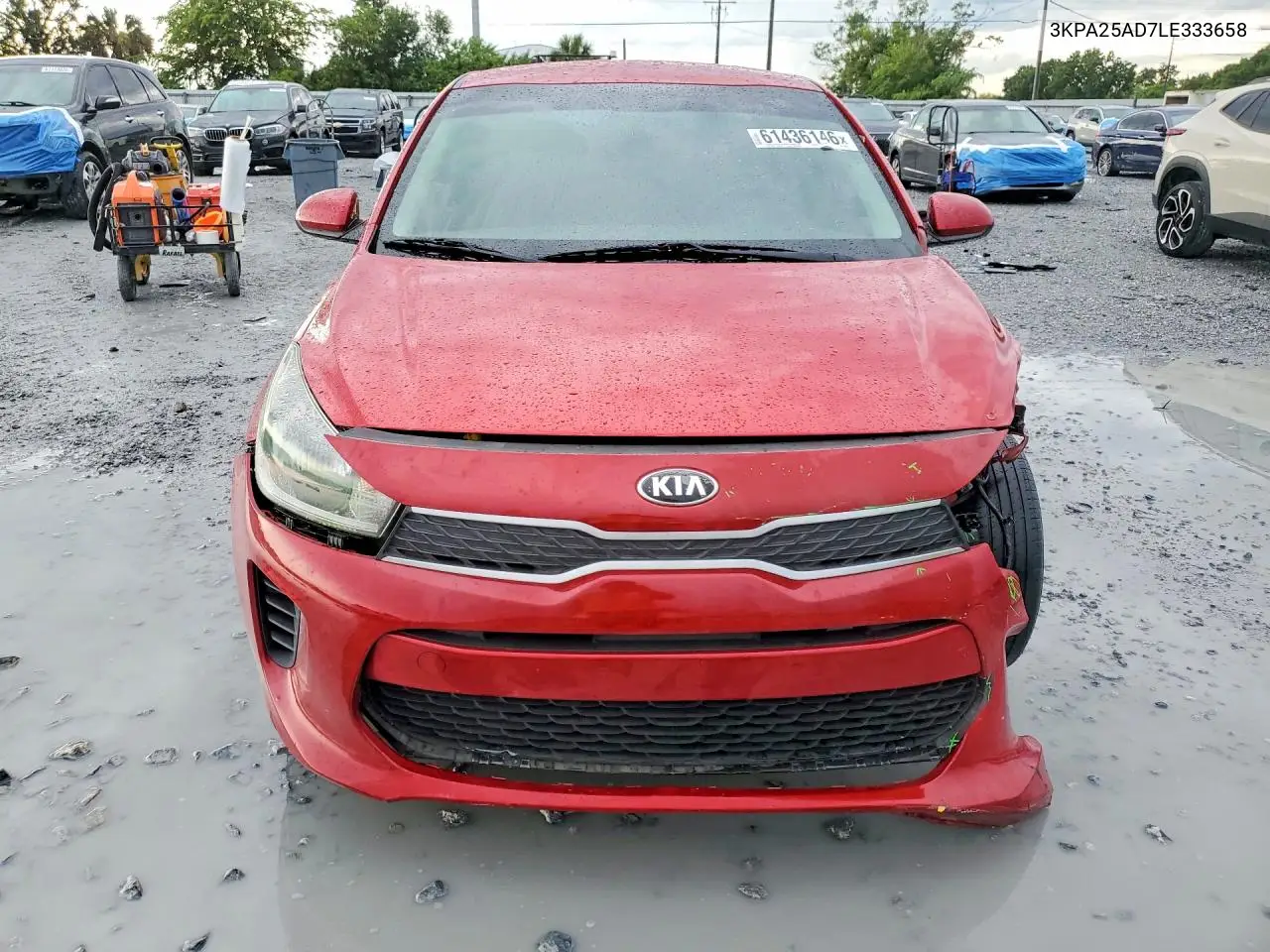 2020 Kia Rio 5-Door S VIN: 3KPA25AD7LE333658 Lot: 61436146