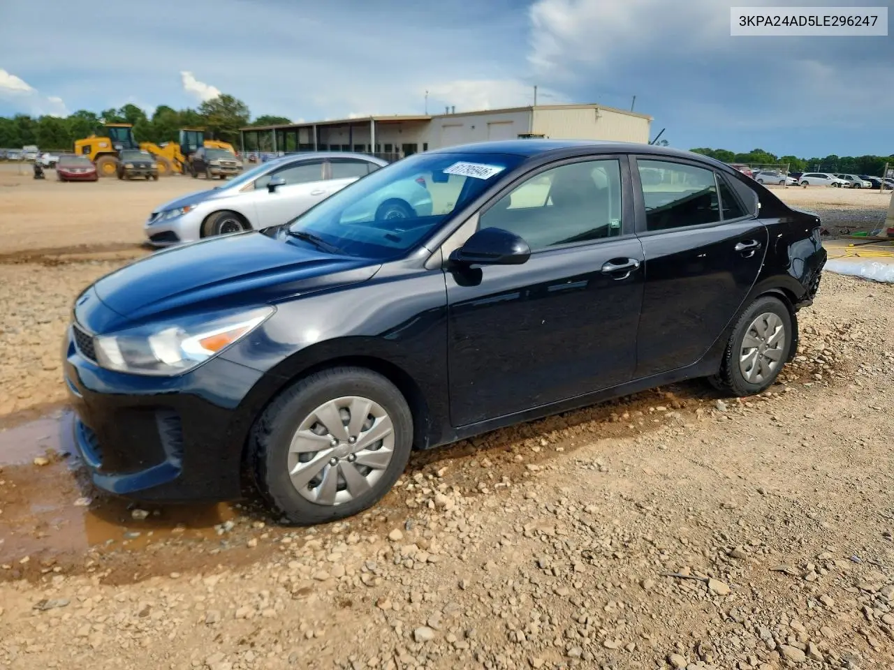 2020 Kia Rio S VIN: 3KPA24AD5LE296247 Lot: 61795946