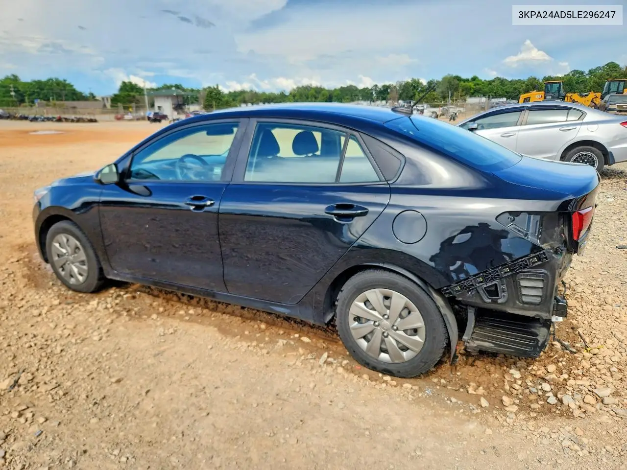 2020 Kia Rio S VIN: 3KPA24AD5LE296247 Lot: 61795946