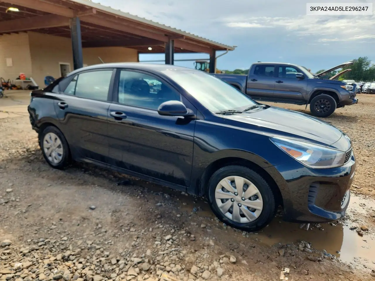 2020 Kia Rio S VIN: 3KPA24AD5LE296247 Lot: 61795946