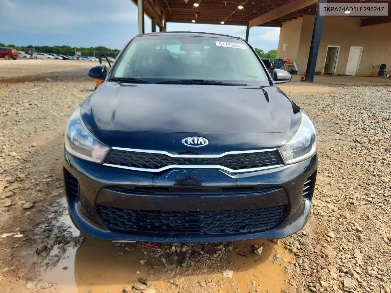 2020 Kia Rio S VIN: 3KPA24AD5LE296247 Lot: 61795946