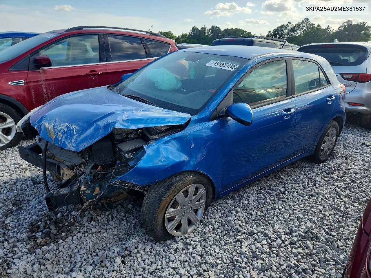 3KPA25AD2ME381537 2021 Kia Rio S