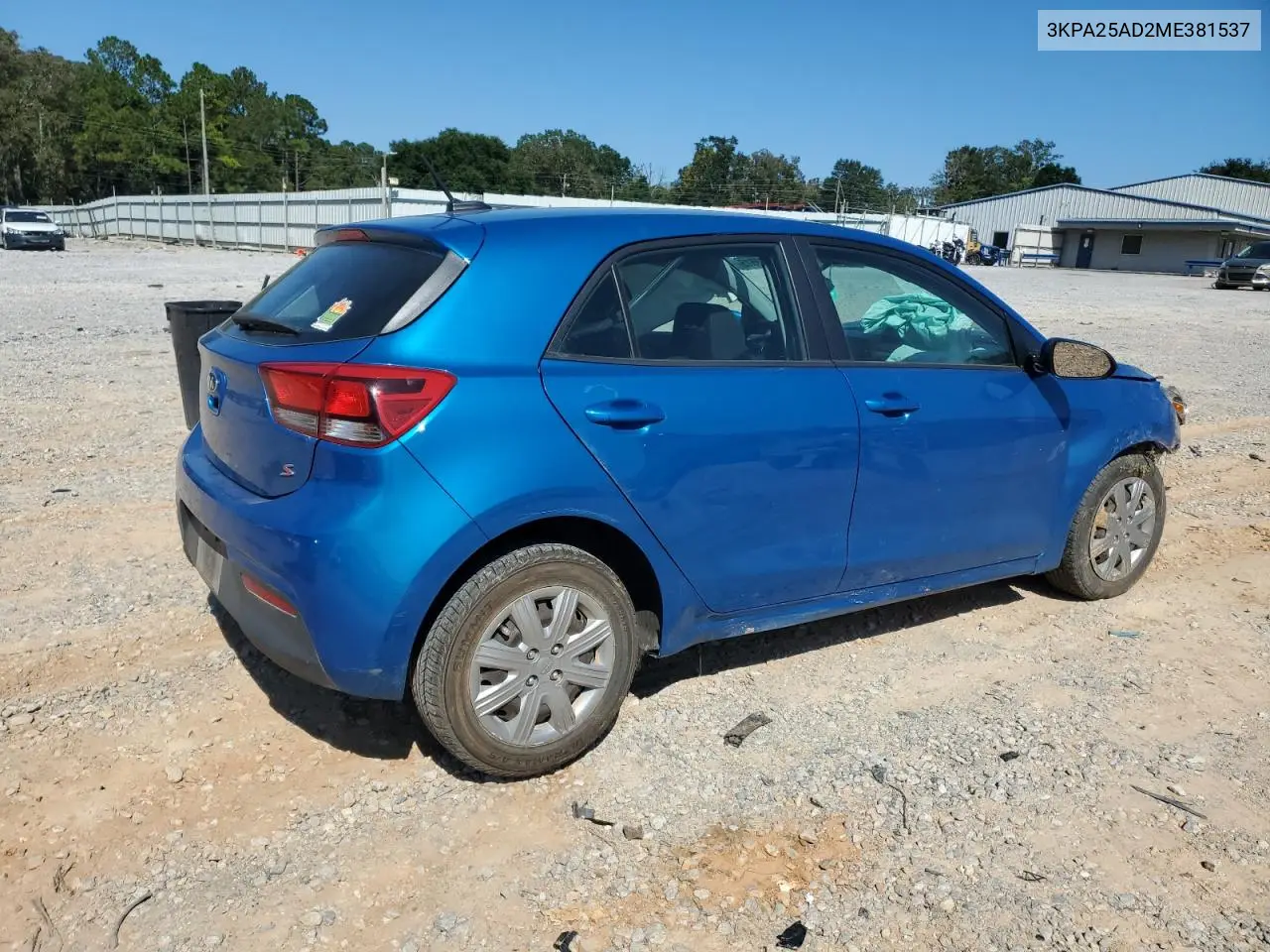 3KPA25AD2ME381537 2021 Kia Rio S