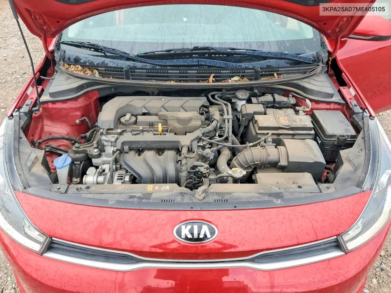 2021 Kia Rio S VIN: 3KPA25AD7ME405105 Lot: 60978296