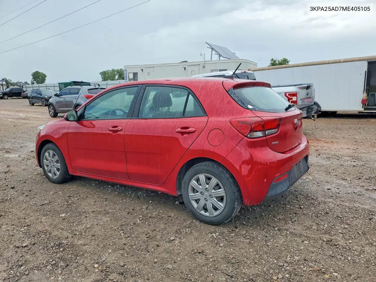 2021 Kia Rio S VIN: 3KPA25AD7ME405105 Lot: 60978296