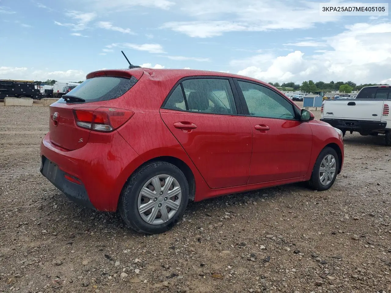 2021 Kia Rio S VIN: 3KPA25AD7ME405105 Lot: 60978296