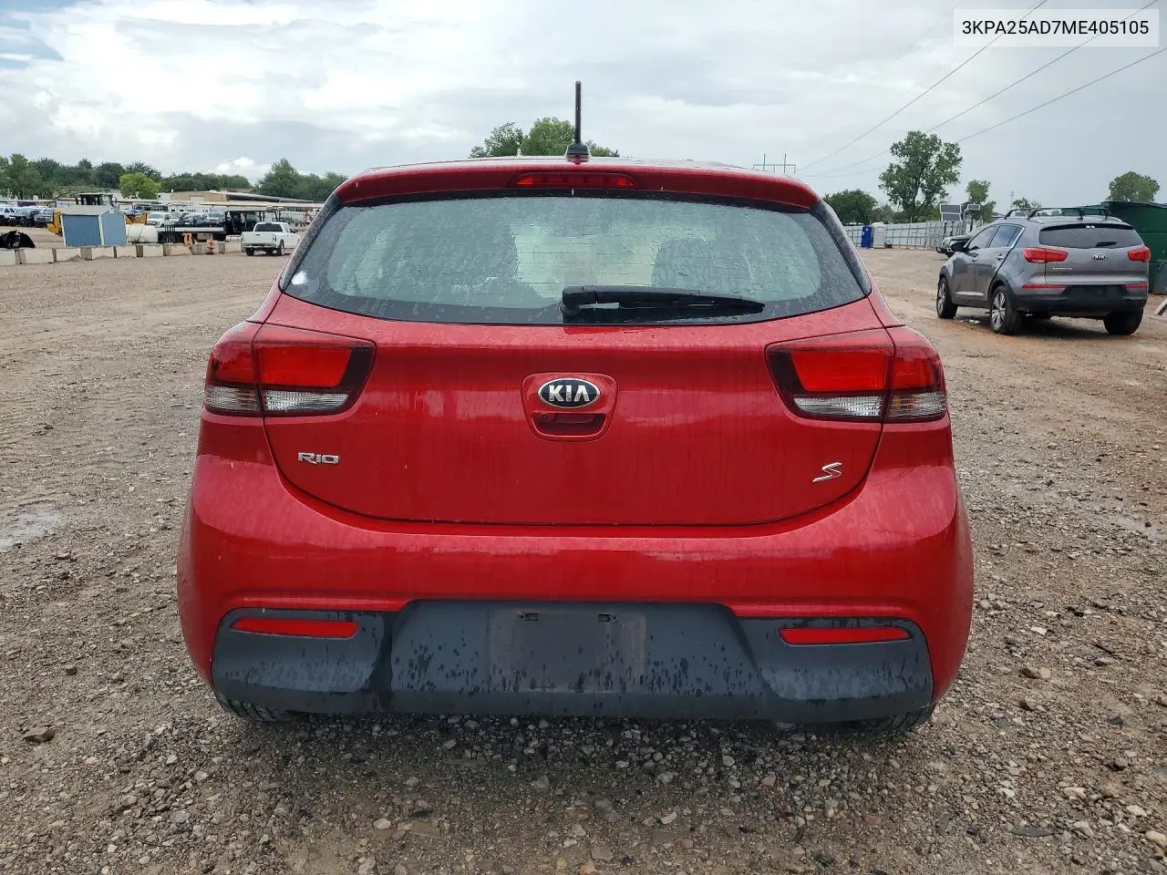 2021 Kia Rio S VIN: 3KPA25AD7ME405105 Lot: 60978296